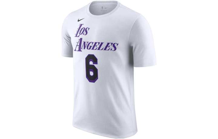 Nike Nike T Shirts Men's White Crew Neck Moderate Straight Fit