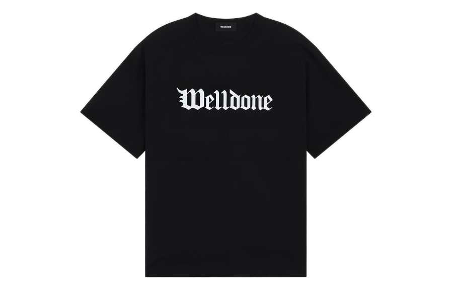 WE11DONE WE11DONE logo-print cotton T-shirt