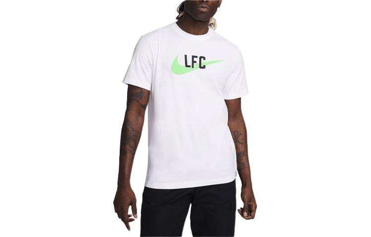 Nike Nike Liverpool FC Swoosh T Shirt Men's White