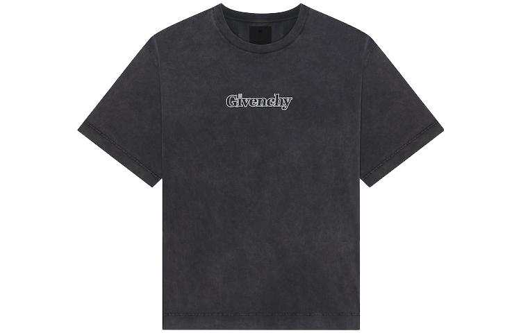 Givenchy Givenchy Logo embroidered Cotton T shirt