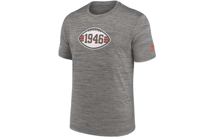 Nike Nike T Shirts Men's Gray Crew Neck Moderate Straight Fit