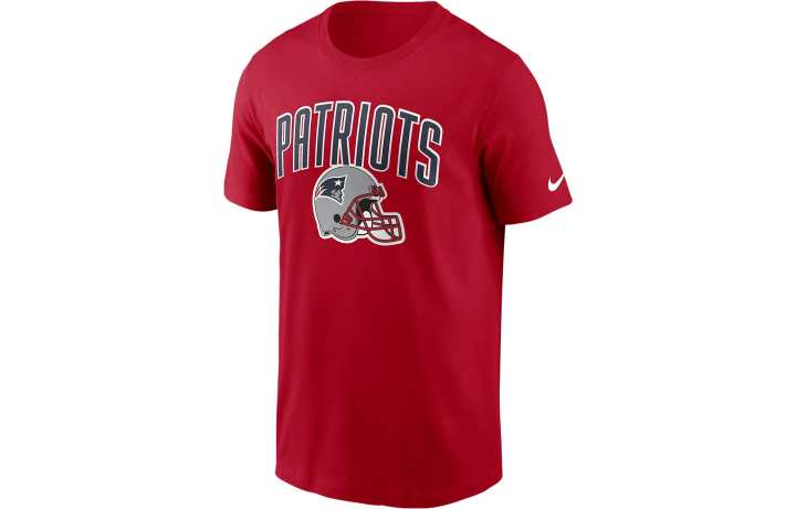 Nike Nike T Shirts Men's Red Crew Neck Moderate Straight Fit