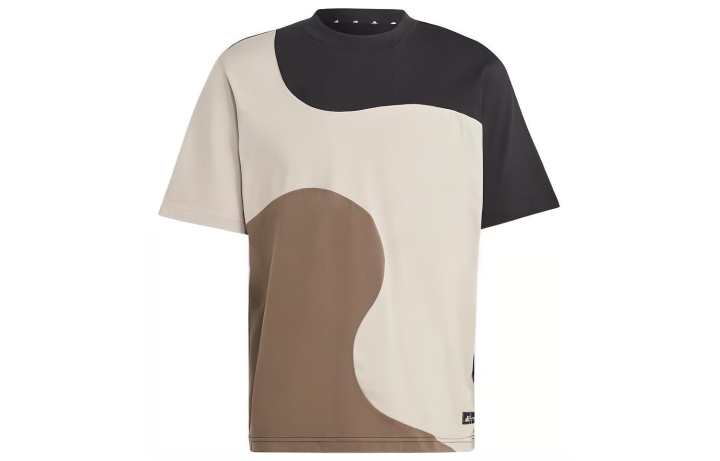 Adidas Adidas T Shirts Men's Multicolor Crew Neck Moderate Straight Fit