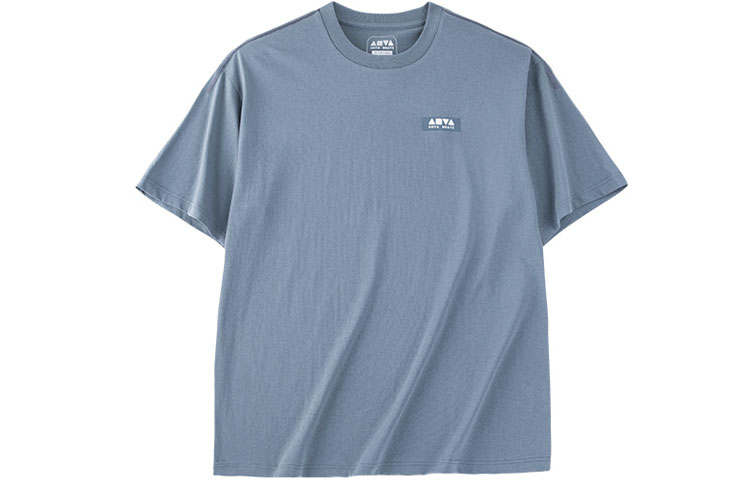 Anta Life Collection Drop Shoulder Sleeve T Shirt Unisex Snow Stone Gray