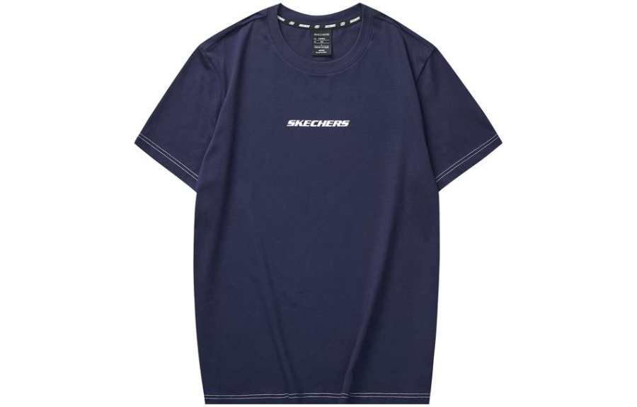 Skechers T Shirts Men's Crew Neck Moderate Straight Fit