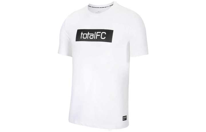 Nike Nike T Shirts Men's White Crew Neck Moderate Straight Fit