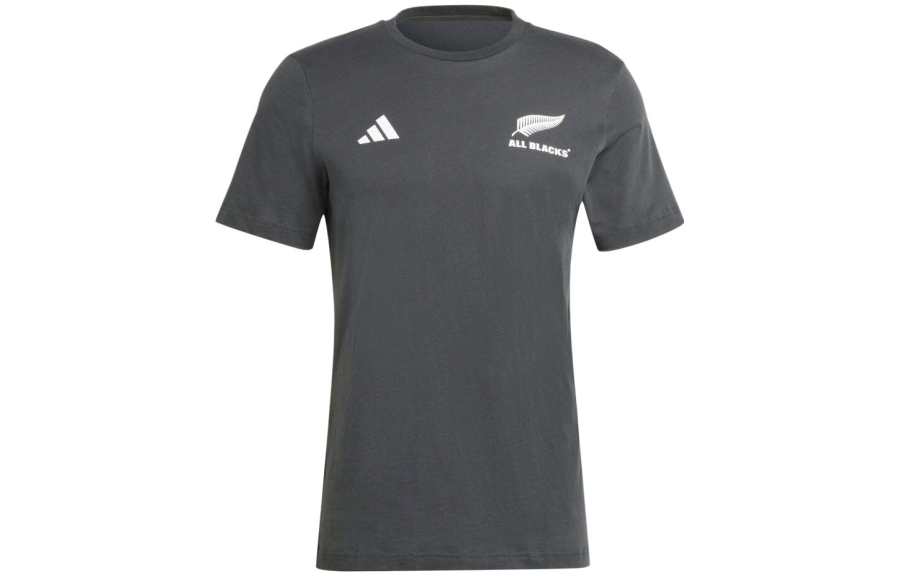 Adidas Adidas T Shirts Men's Gray Crew Neck Moderate Straight Fit