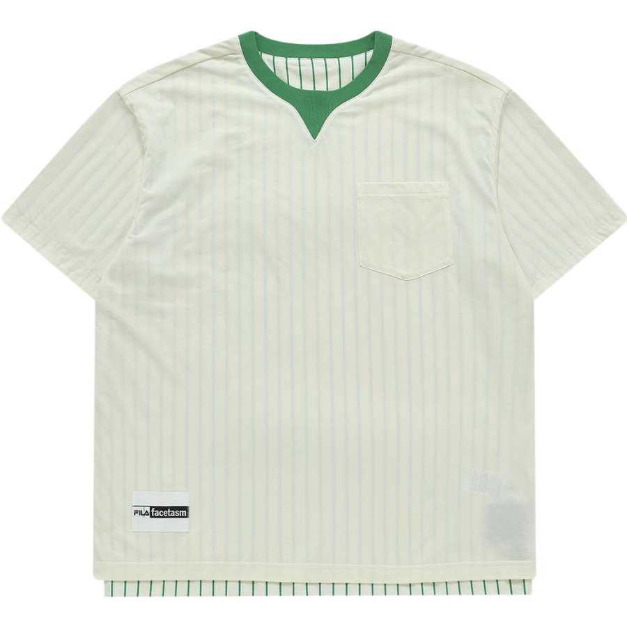 FILA FUSION T Shirt Men's Maltose White