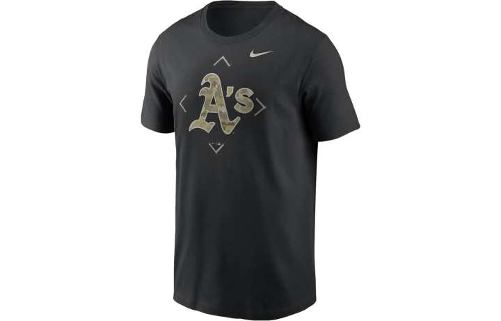Nike Nike T Shirts Men's Black Crew Neck Moderate Straight Fit