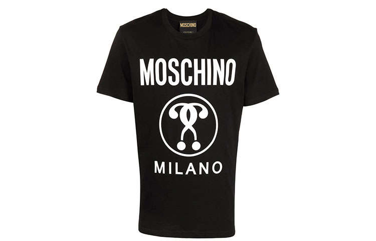 MOSCHINO FW22 T Shirt Men's Black