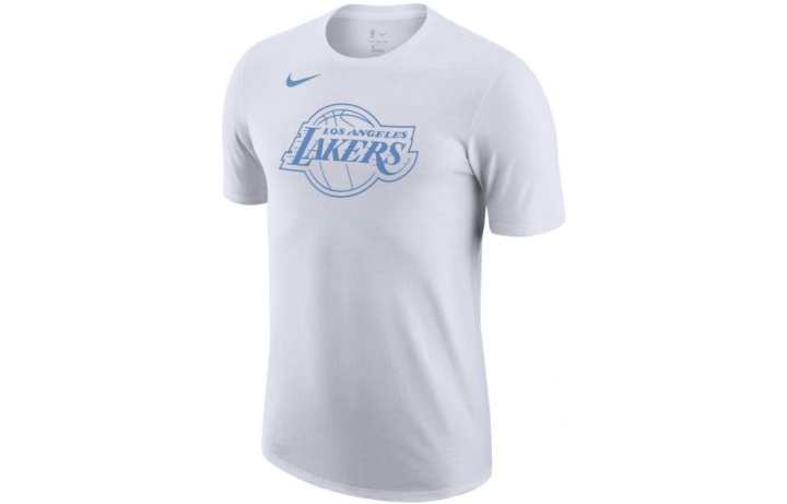 Nike Nike T Shirts Men's White Crew Neck Moderate Straight Fit