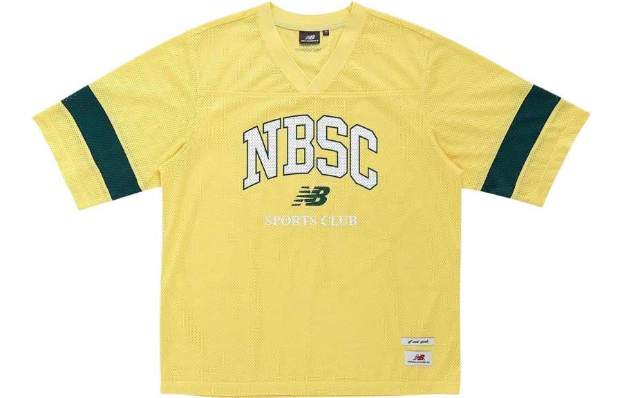 New Balance New Balance UNI NEW NBSC T Shirt Men's Yellow