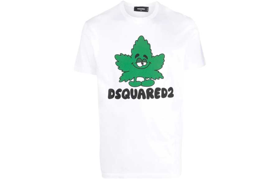 DSQUARED 2 DSQUARED 2 Logo Printed Crewneck T-Shirt