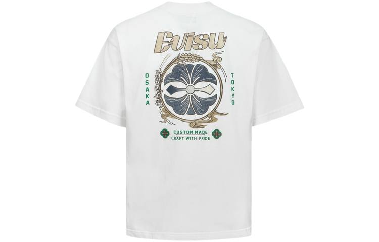 EVISU T Shirts Unisex Crew Neck Moderate Straight Fit