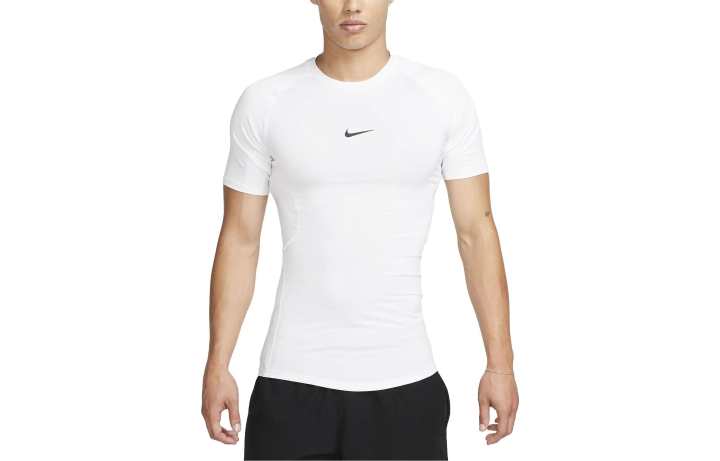 Nike Nike Pro Men's Dri-FIT Tight Short-Sleeve Fitness Top White