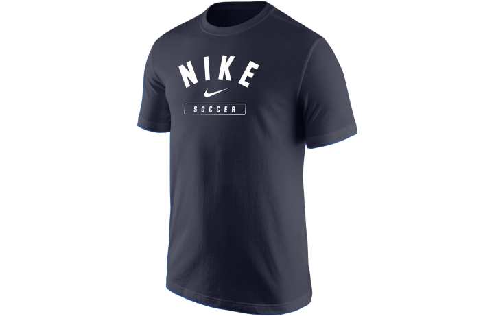 Nike Nike T Shirts Men's Marine Crew Neck Moderate Straight Fit
