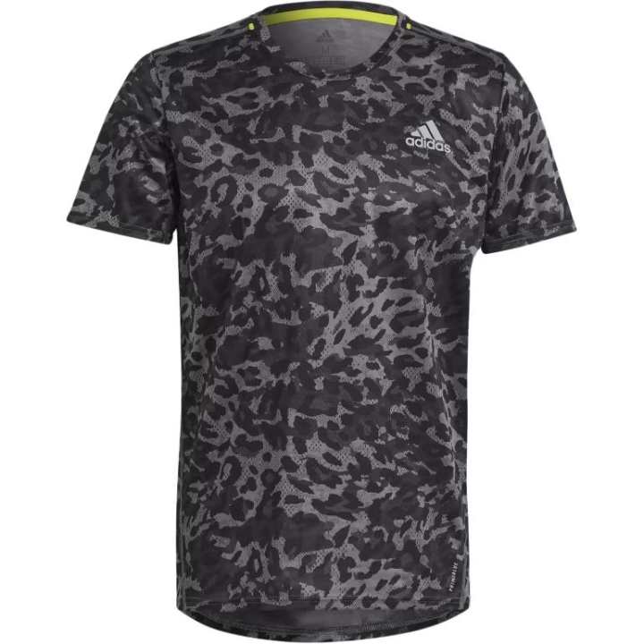 Adidas Adidas T Shirts Men's Silver Crew Neck Moderate Straight Fit