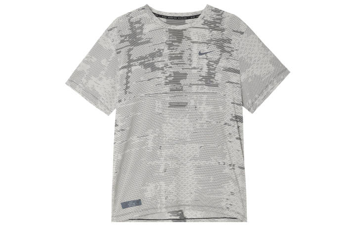 Nike Nike Running T Shirt Men's Gray