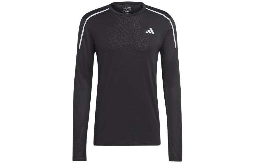 Adidas Adidas T Shirts Men's Black Crew Neck Moderate Straight Fit