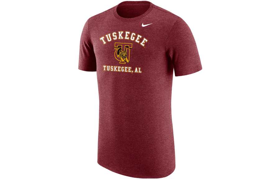 Nike Nike T Shirts Men's Dark Red Crew Neck Moderate Straight Fit