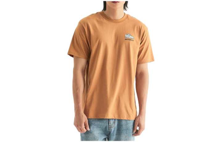New Balance New Balance T Shirt Men's Brown