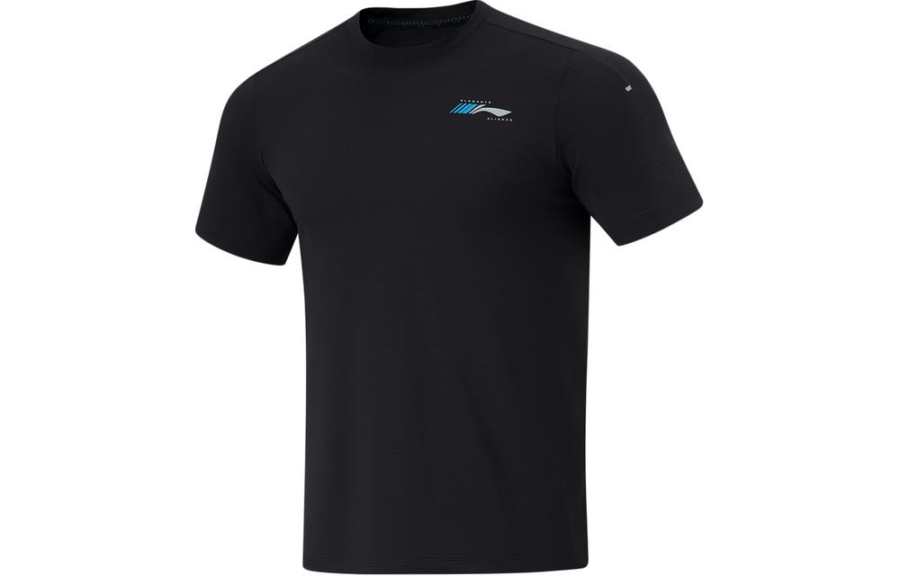 Li-Ning Li Ning Fitness Series T Shirt Men's Black