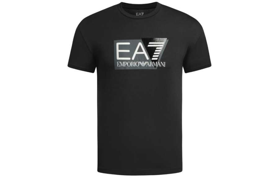 EMPORIO ARMANI EA7 SS24 T Shirt Men's Black
