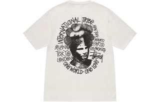 Stussy SS24 Camelot Pigment Dyed T-shirt Black