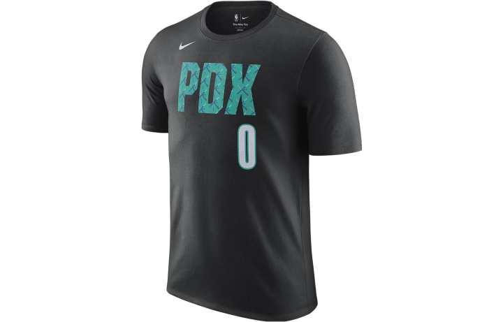 Nike Nike T Shirts Men's Black Crew Neck Moderate Straight Fit