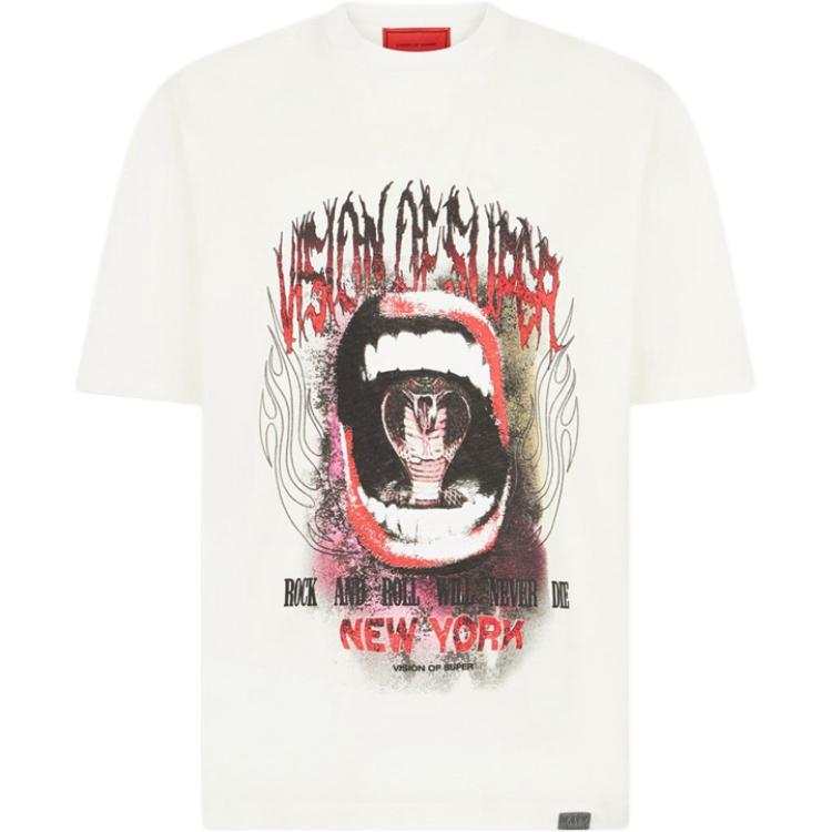 Vision Of Super T Shirt Men's White
