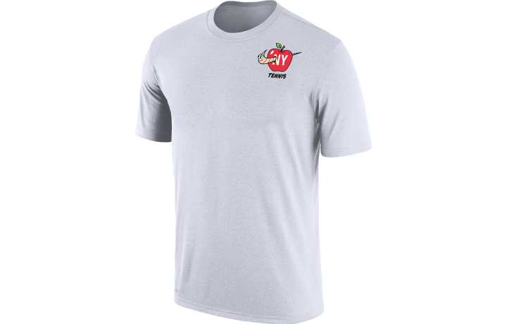 Nike Nike T Shirts Men's White Crew Neck Moderate Straight Fit