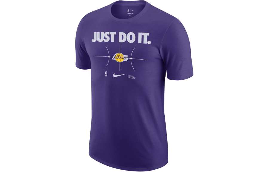Nike Nike Los Angeles Lakers Essential T Shirt Los Angeles Lakers Men's Purple