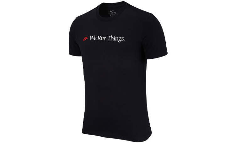 Nike Nike Sportswear T Shirts Men's Black Crew Neck Moderate Other