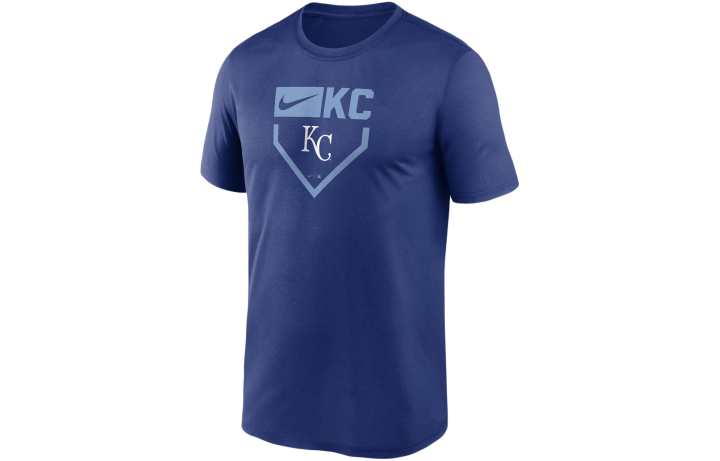 Nike Nike Kansas City Royals Home Plate Icon Legend T Shirt Men's Blue