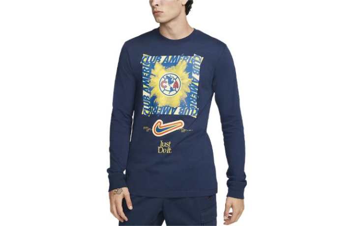 Nike Nike Club América T Shirt Men's Marine Blue
