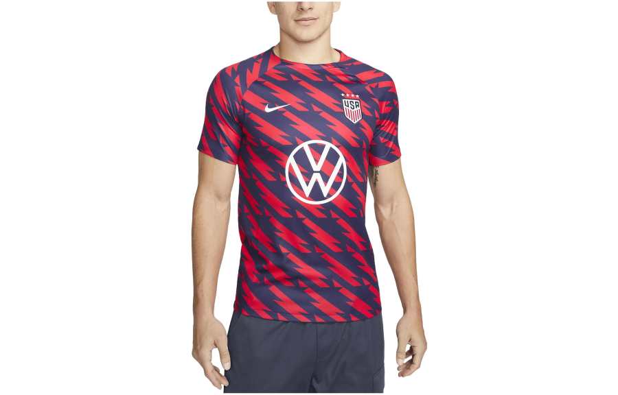 Nike Nike United States Soccer Olympic Collection U.S. Academy Pro T Shirt Men's Speed Red