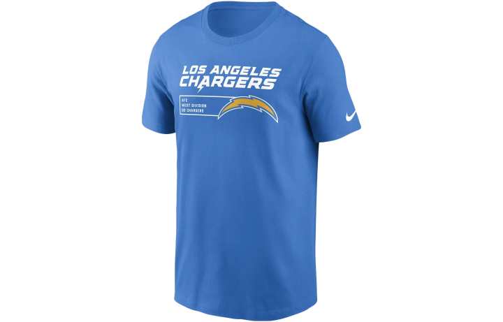 Nike Nike Los Angeles Chargers Rewind Logo Essential Men's Nike Nfl T Shirt