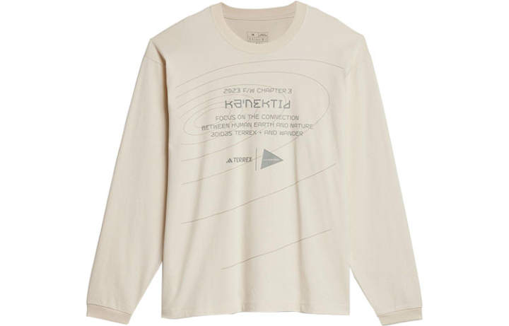 Adidas Adidas X And Wander Adidas TERREX X And Wander T Shirts Unisex White Crew Neck Moderate Straight Fit
