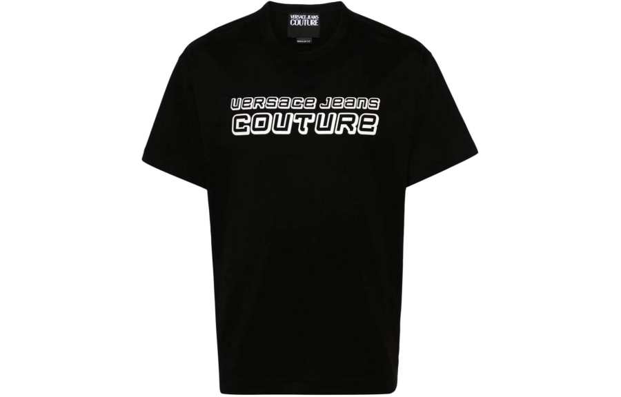 VERSACE JEANS COUTURE SS24 T Shirt Men's Black