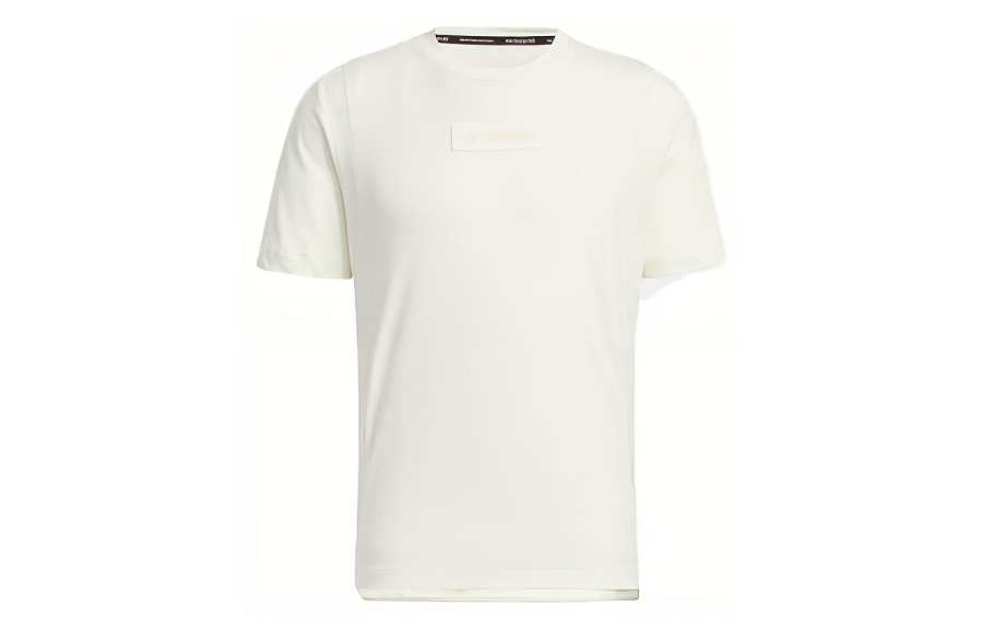 Adidas Adidas T Shirts Unisex White Crew Neck Moderate Straight Fit