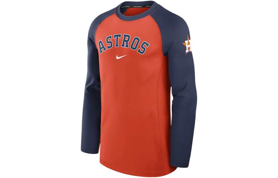Nike Nike Houston Astros Authentic Collection Game Time Men's Nike Dri-FIT Mlb Long-Sleeve T-Shirt