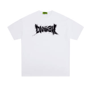 DNBH Crew Neck Pullover Heavyweight Versatile Short Sleeved T Shirts Unisex