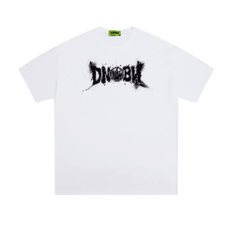 DNBH Crew Neck Pullover Heavyweight Versatile Short Sleeved T Shirts Unisex