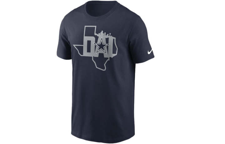 Nike Jordan North Carolina Campus Logo Swoosh Men's Nike College T Shirt
