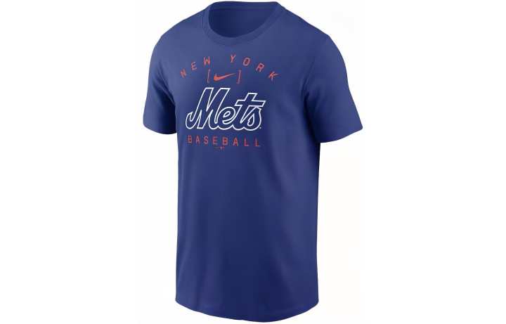 Nike Nike New York Mets Home Team Athletic Arch T Shirt Men's Blue