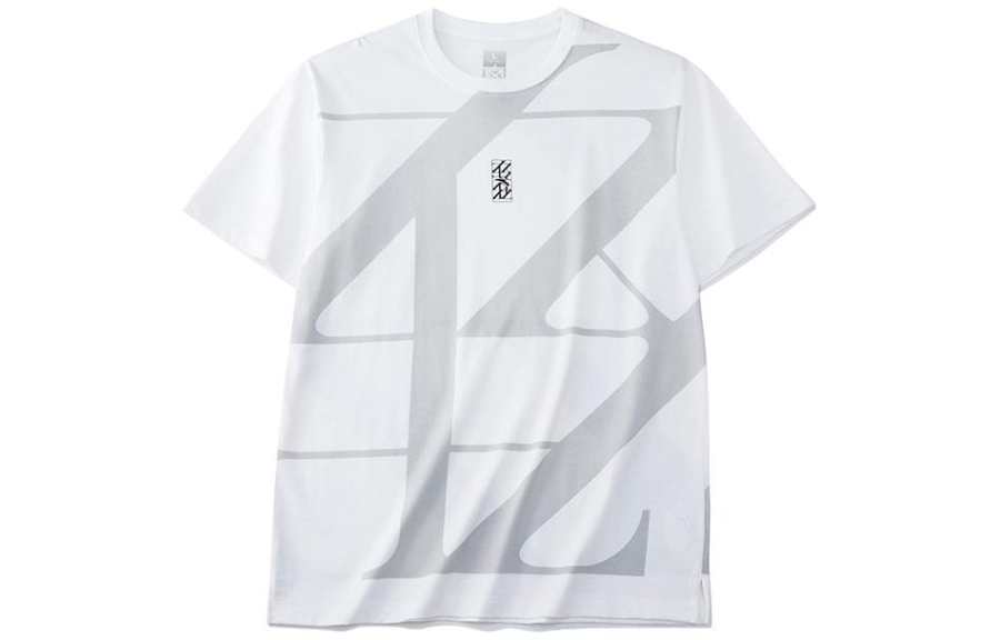 Anta Drop Shoulder Sleeve T Shirt Unisex