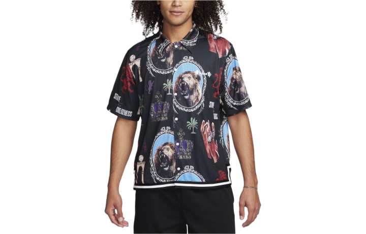 Nike Nike LeBron James Strive For Greatness Button Shirt