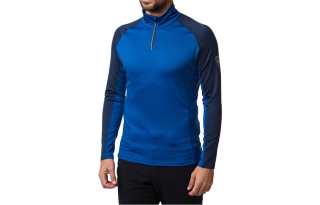 ROSSIGNOL T Shirts Men's Stand Collar Moderate Straight Fit
