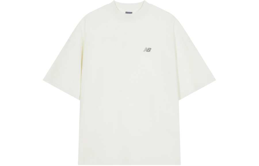 New Balance New Balance NB 100% Cotton T Shirt Unisex Ecru