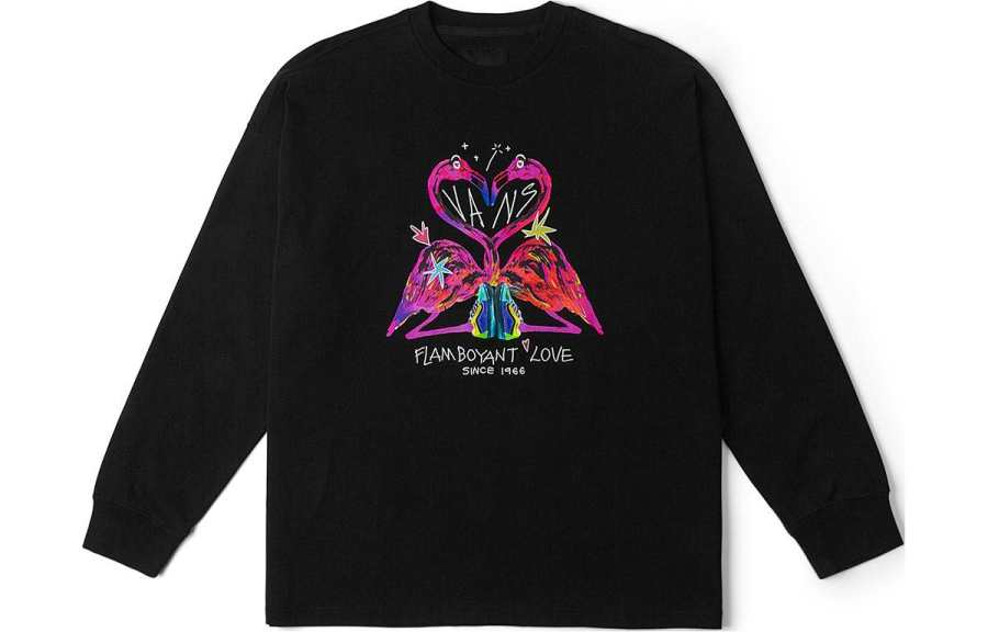 Vans Vans Drop Shoulder Sleeve T-Shirt Unisex Black
